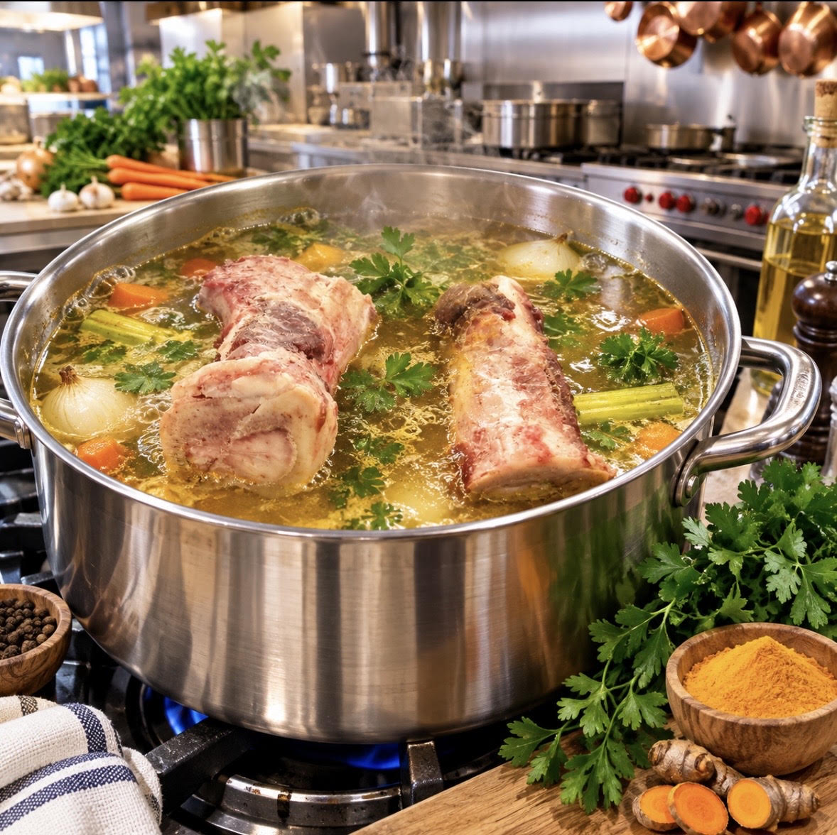 Pasture Raised Bone Marrow Broth